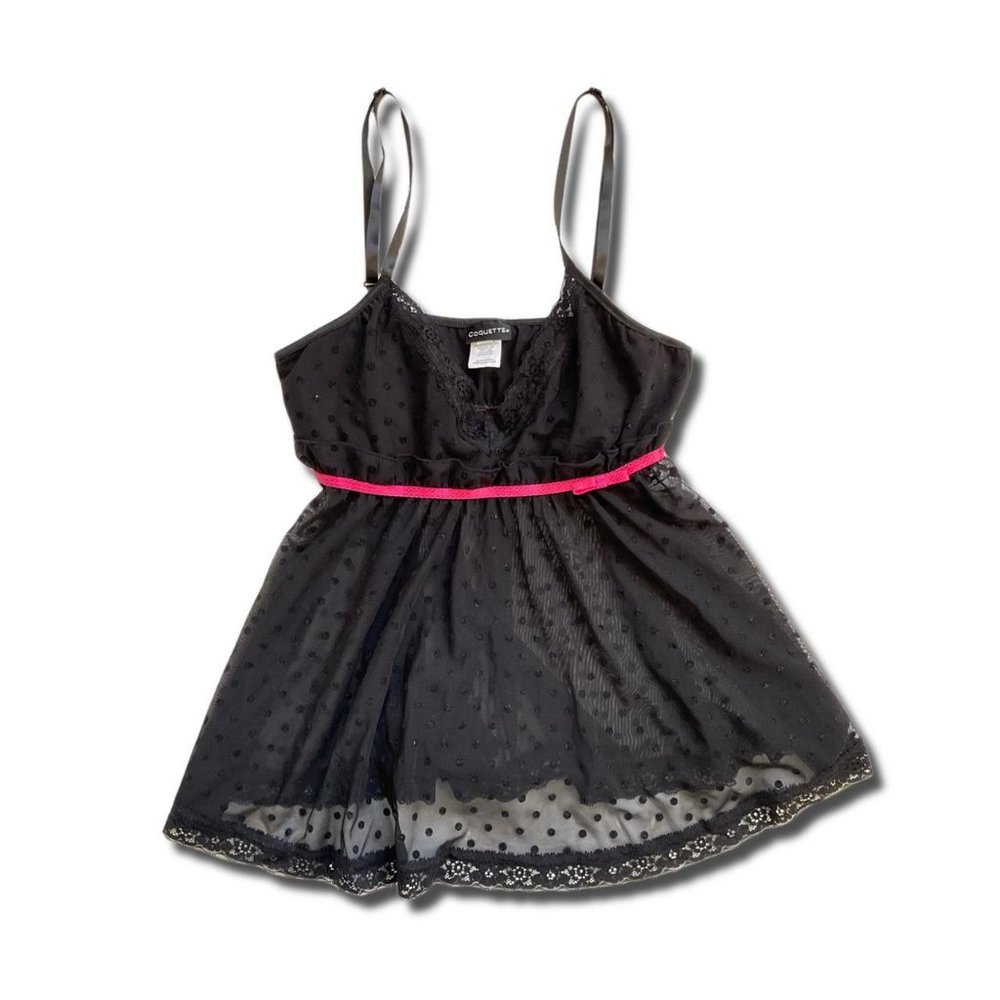 Sheer Cami with Frill